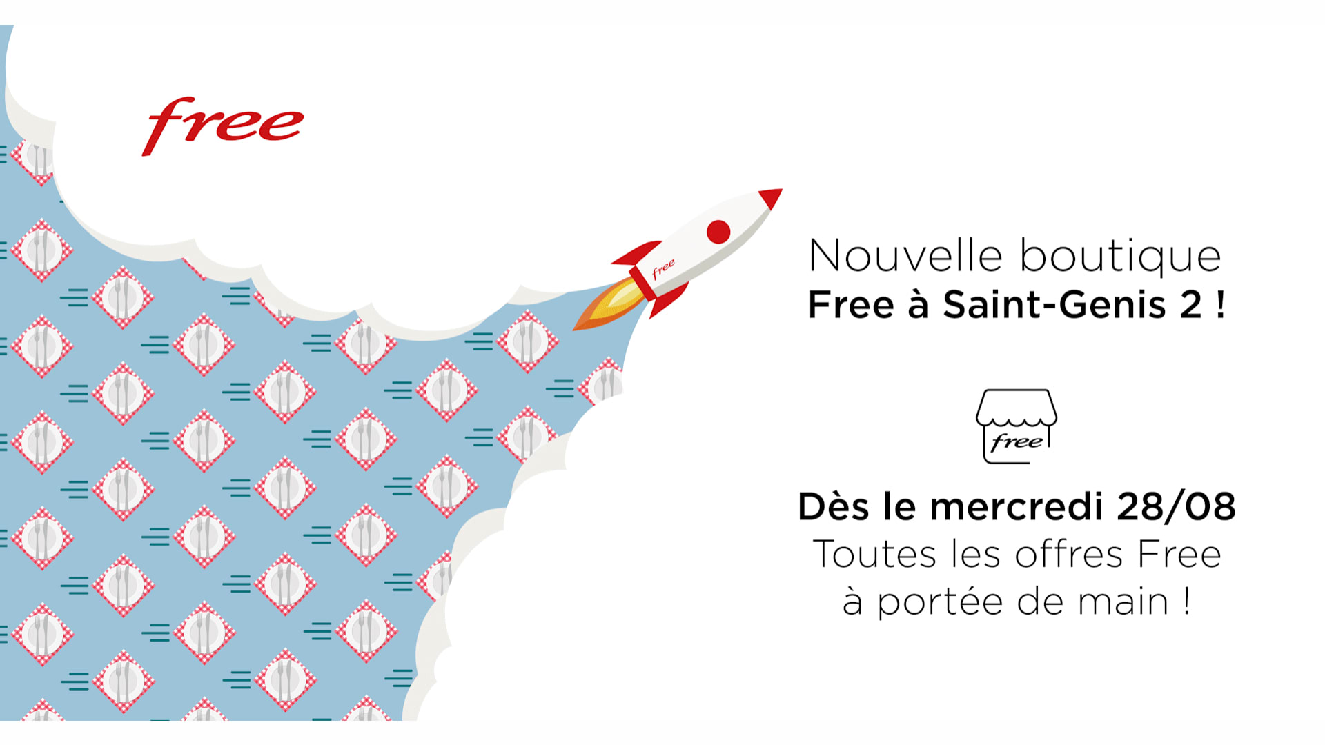 Votre boutique Free a ouvert ses portes !