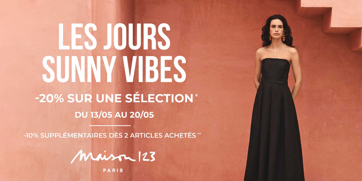 Les "Sunny Vibes" débarquent chez Maison 123 !