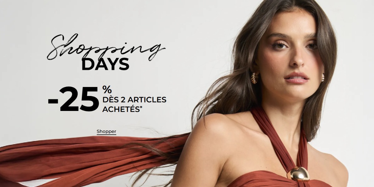 Les "Shopping Days" débarquent chez Morgan