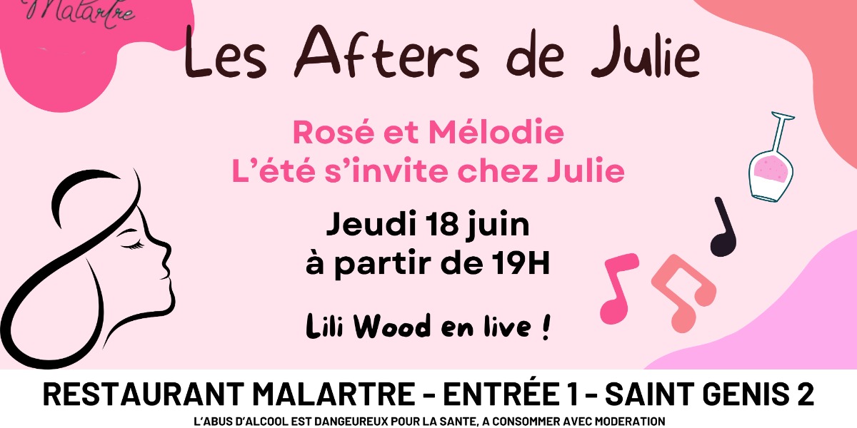 🍹 L’été s’invite chez Julie : ne manquez pas l'Afterwork 