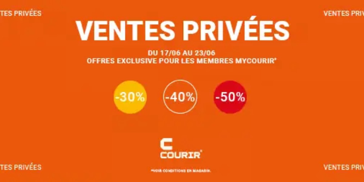 👟 Ventes Privées Courir