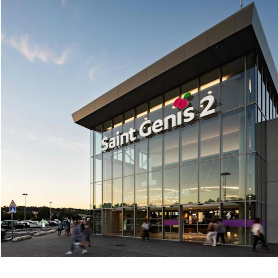 centre commercial à Saint-Genis-Laval
